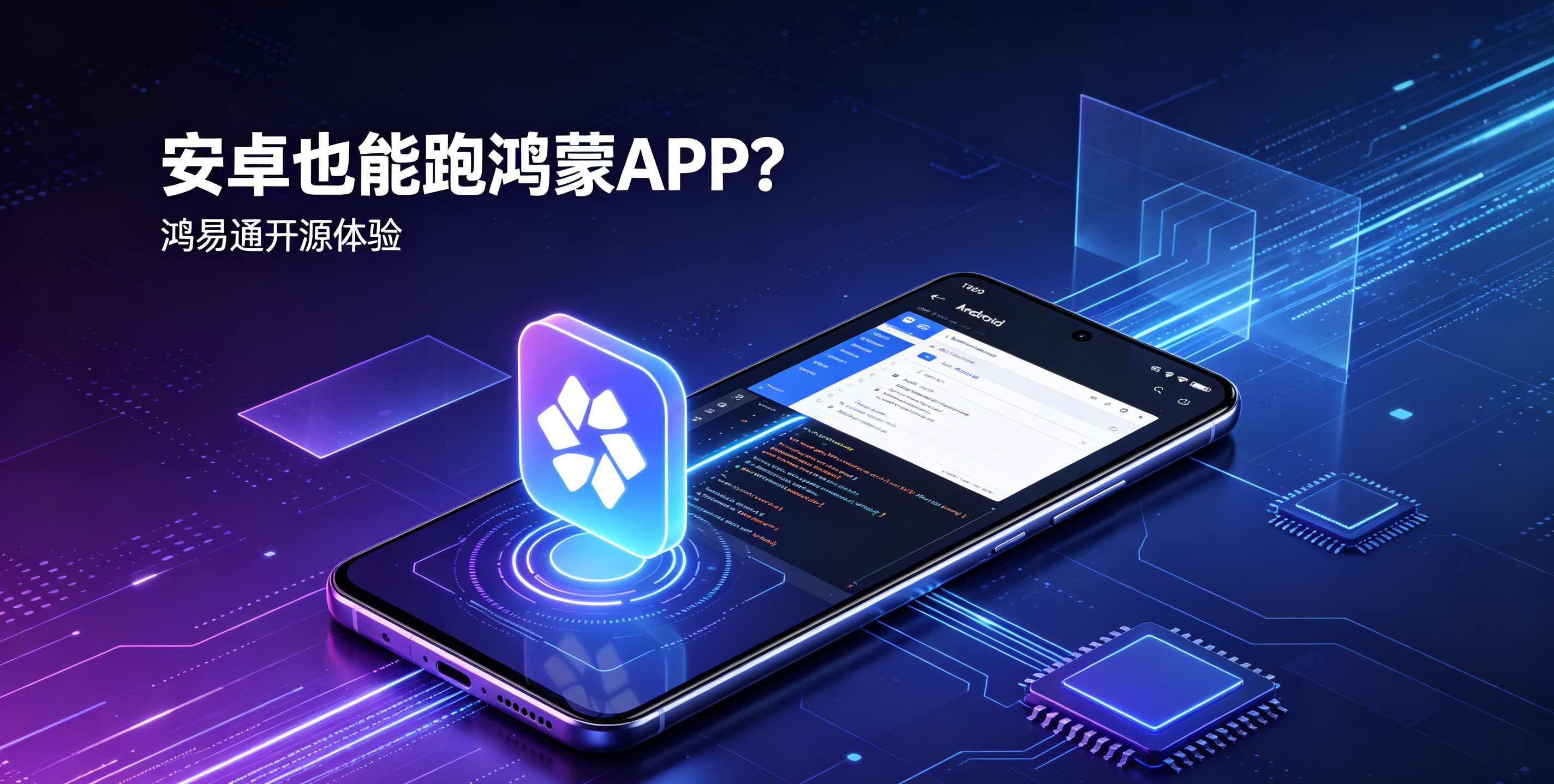 安卓也能跑鸿蒙APP？开源神器鸿易通实测！打破两大系统壁垒