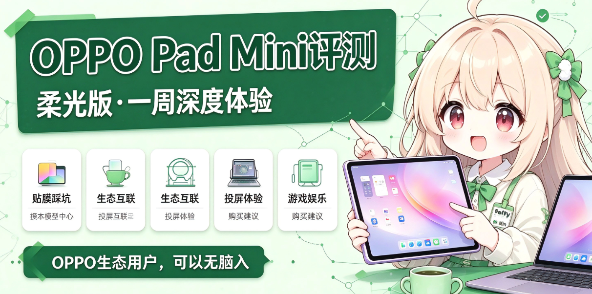  OPPO Pad Mini评测
